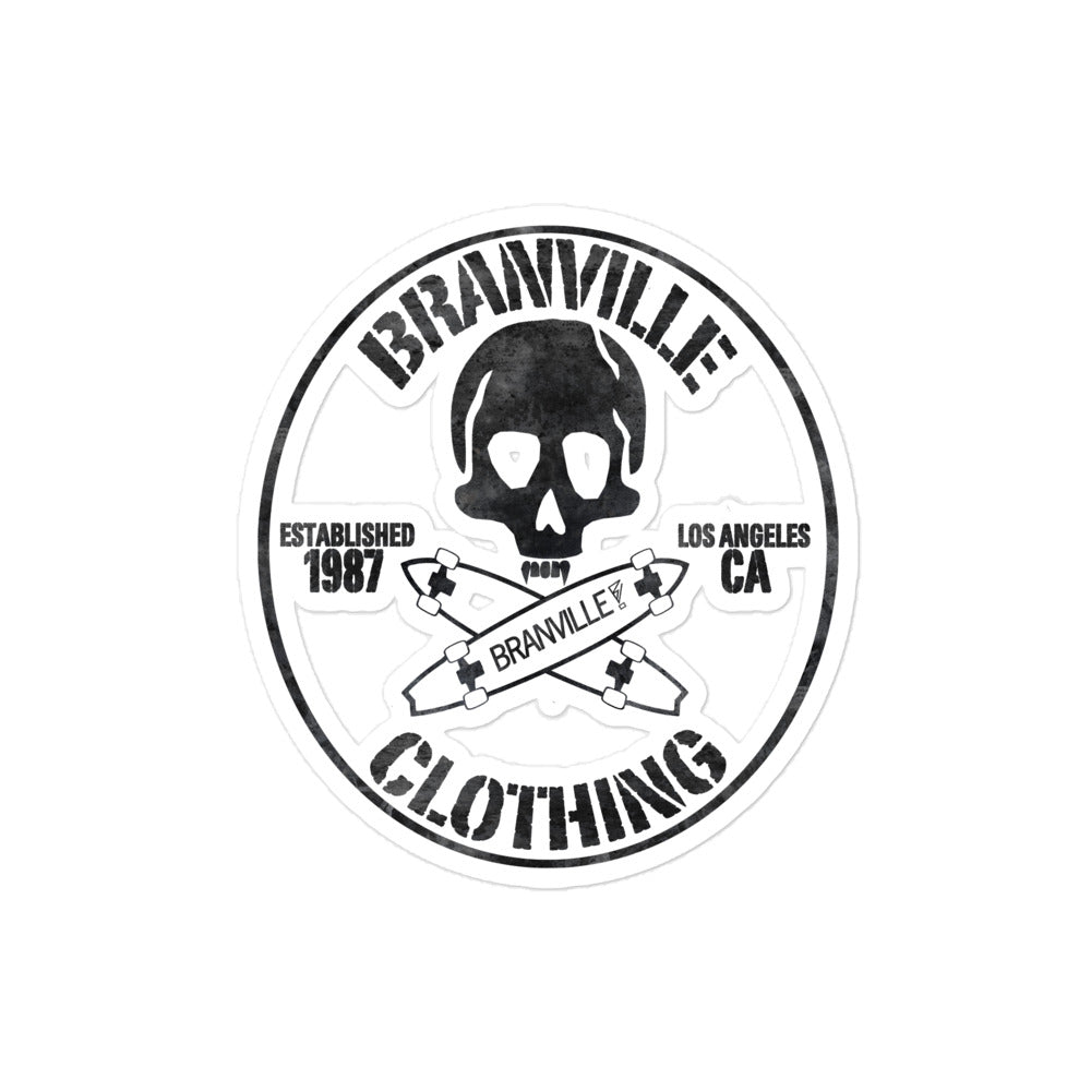 Retro Skate Sticker - BranVille