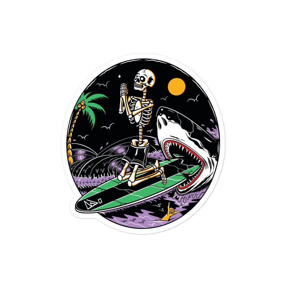 Bone Shredder Sticker