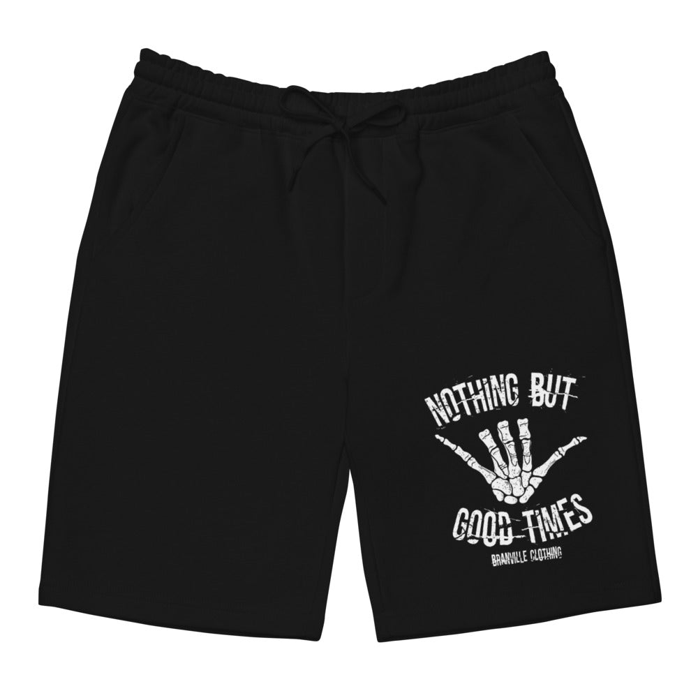 Good Times Men's Fleece Shorts - BranVille