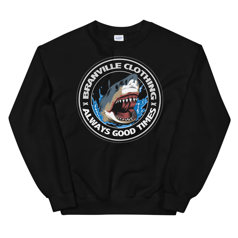 Great White Shark Crewneck Sweatshirt - BranVille