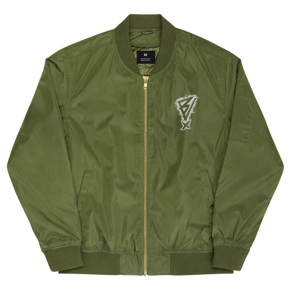 B-Villain Splatter Bomber Jacket