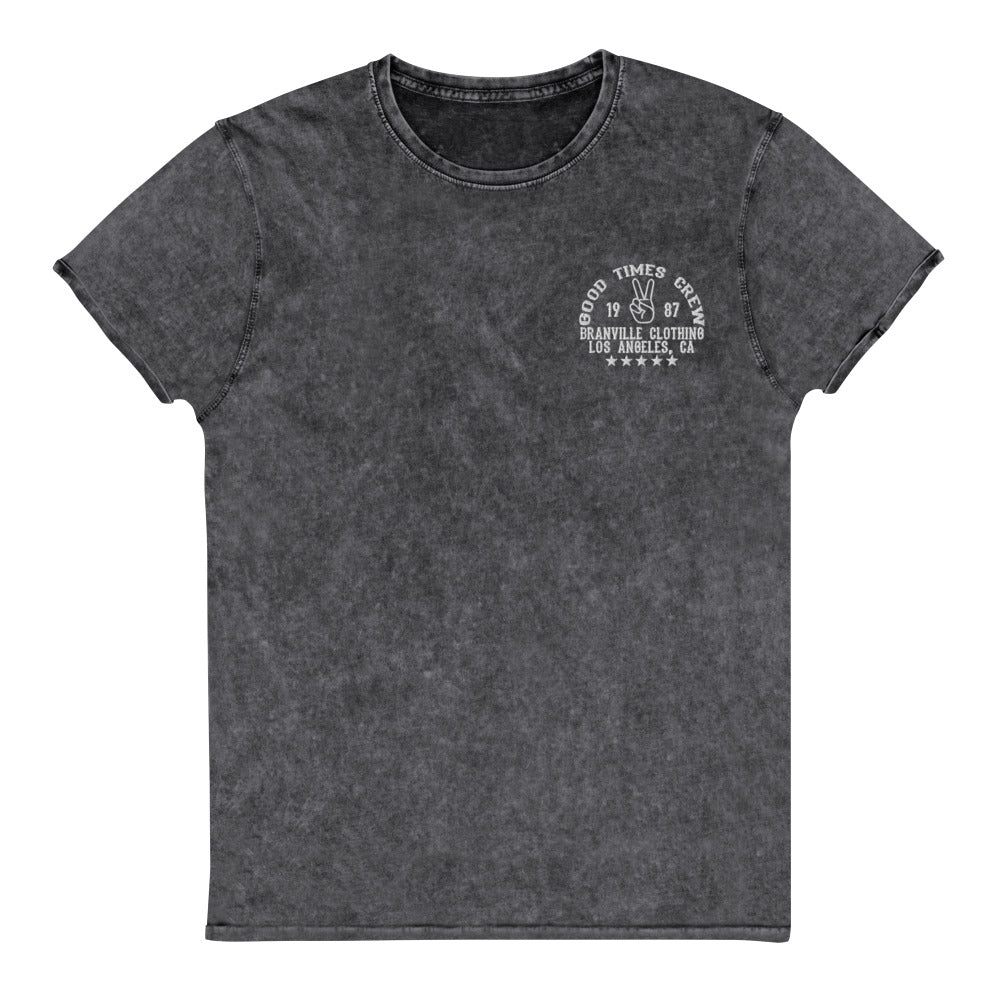 Good Times Crew Embroidered Shirt