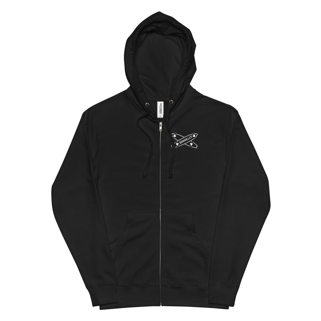 BV Retro Skate Zip Up Hoodie