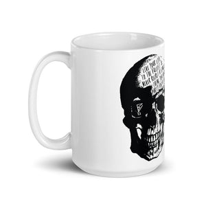 PFAL Skull White Mug - BranVille
